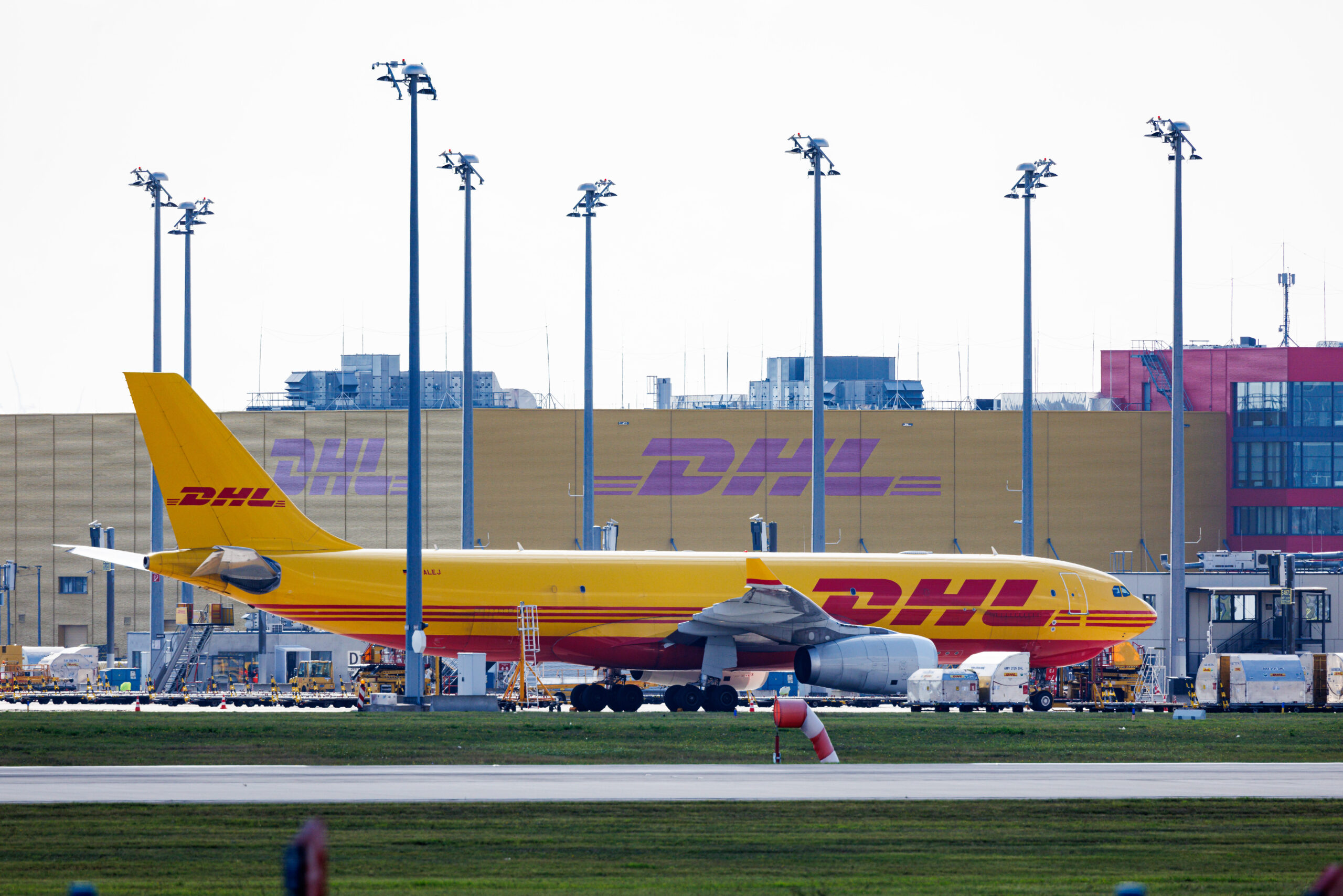 Flugzeug von DHL