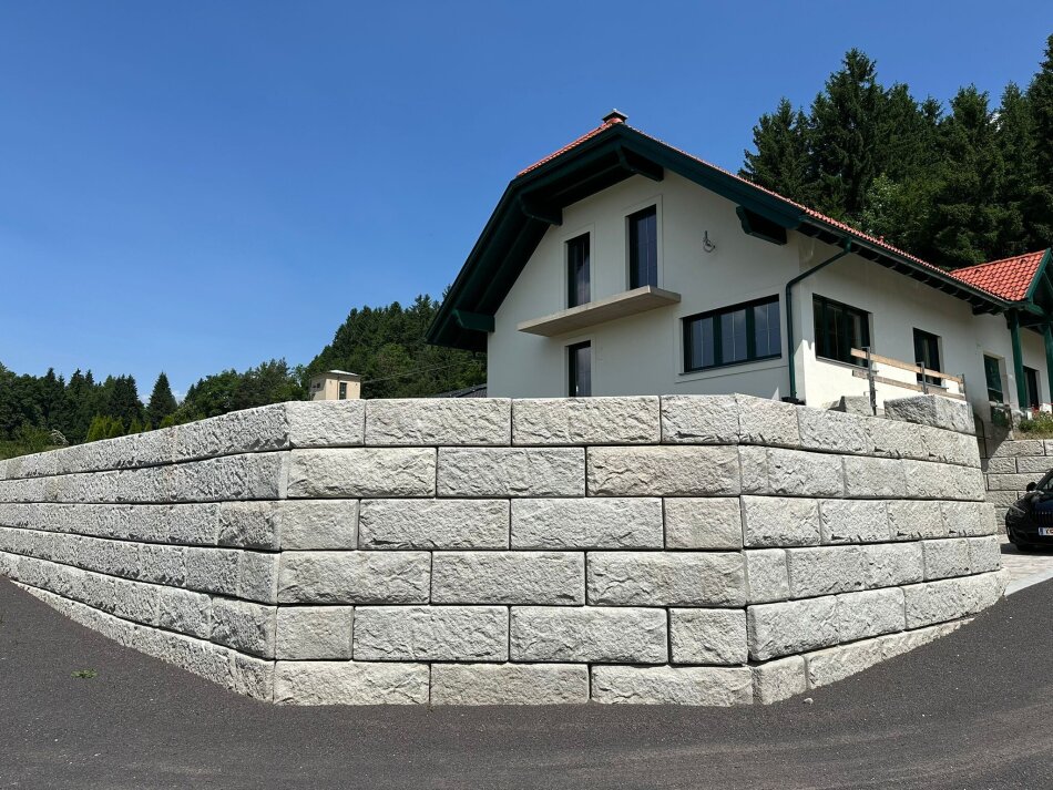 Haus bei Sonne fotografiert