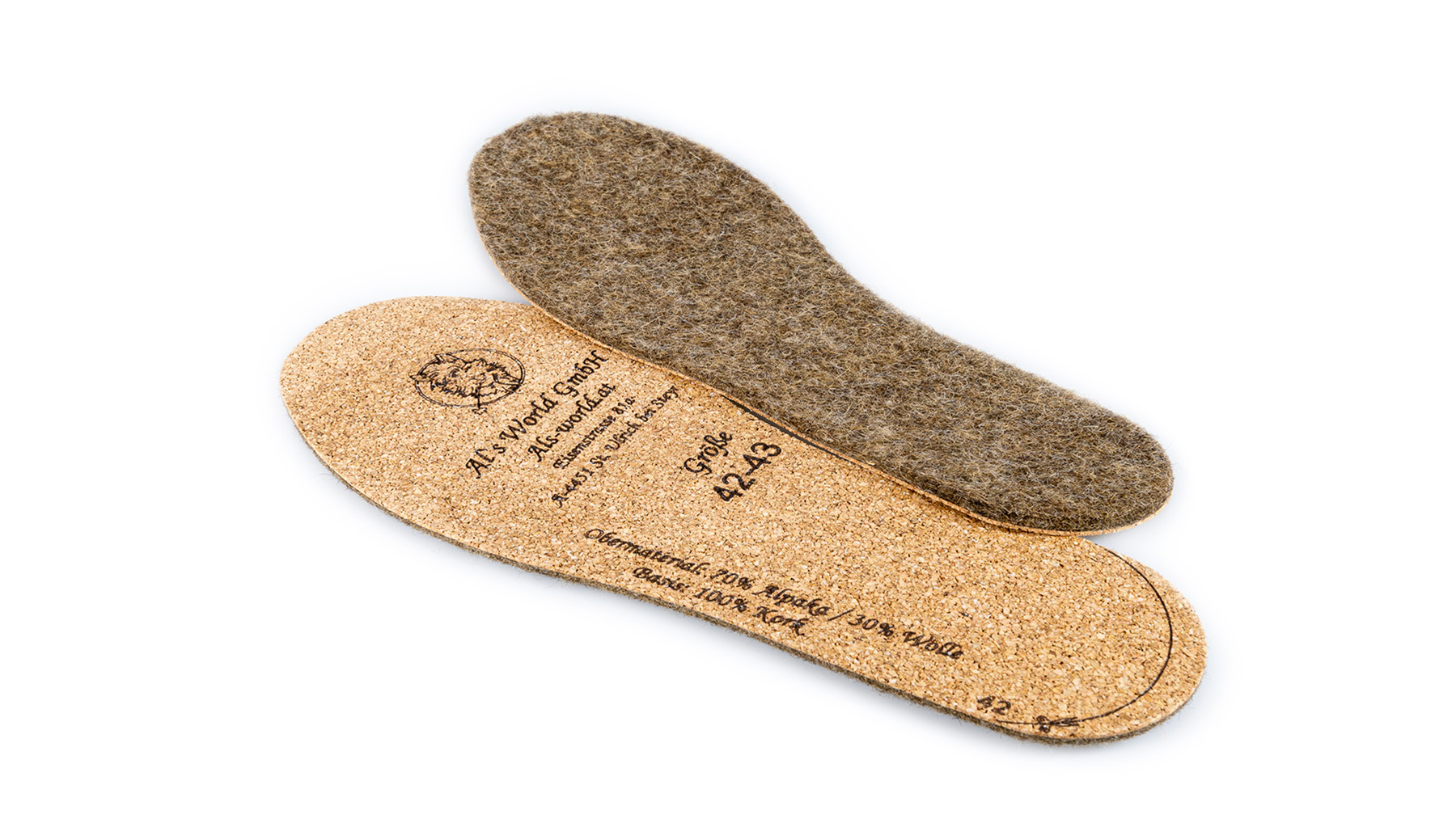 Al's World GmbH überzeugt mit Alpaka-Schuheinlagen aus regionaler Wolle und nachhaltiger Produktion.