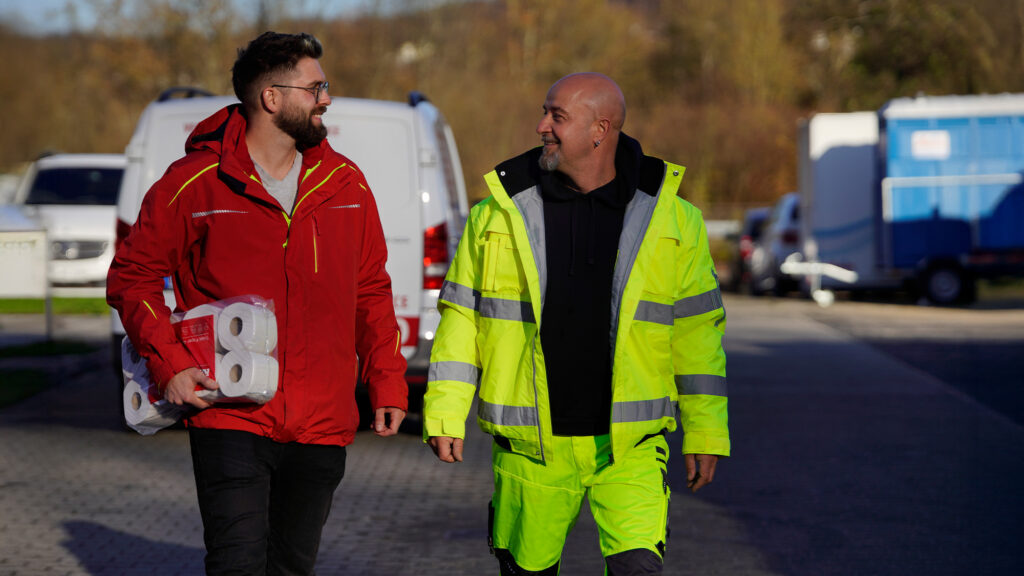 Sanita GmbH versorgt Baustellen und Events mit mobilen Toiletten und innovativem Service in der Region.