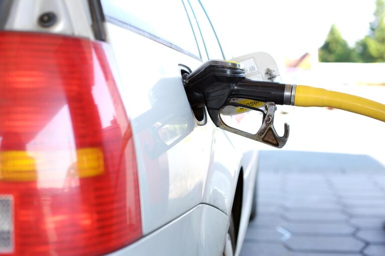 Eine Zapfsäule an einer Tankstelle symbolisiert die hohe Inflation im September durch steigende Spritpreise – Foto: andreas160578 / Pixabay
